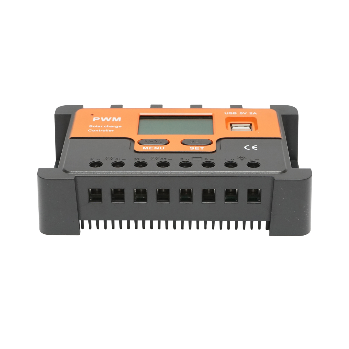 Regulator tensiune pentru panou solar 30A 12V/24V 2X port USB 5V/2A Breckner Germany – imagine 4