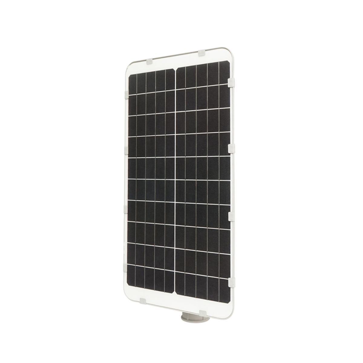 Lampa solara LED iluminat stradal 180W, 6500K, IP65 cu panou solar senzor de miscare si prindere pe stalp Breckner Germany – imagine 5