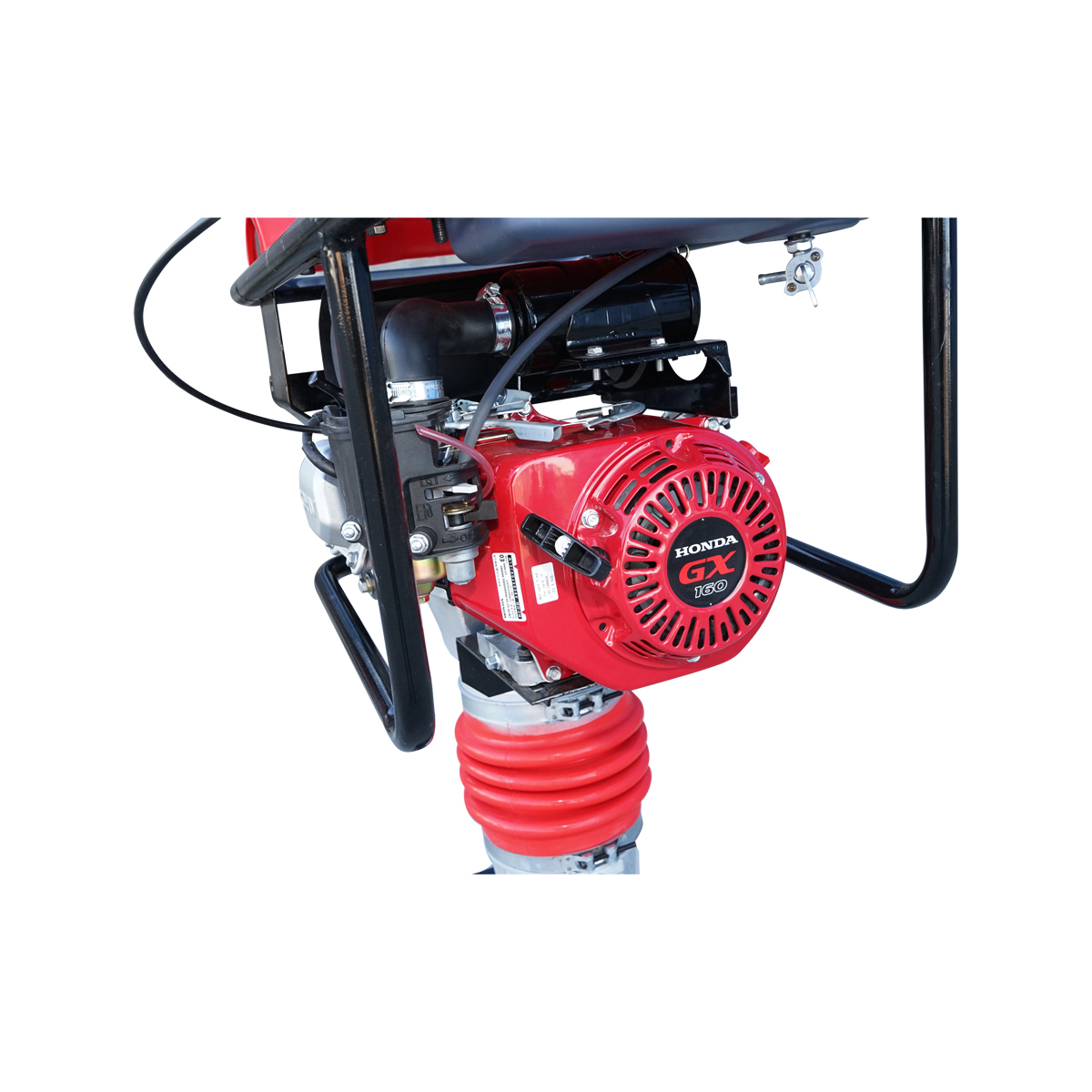 Mai compactor HCR80 cu suprafata de lucru 280x300mm, motor pe benzina Honda 7CP, 55Nm 85Kg Thor – imagine 10