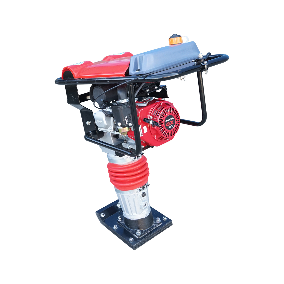 Mai compactor HCR80 cu suprafata de lucru 280x300mm, motor pe benzina Honda 7CP, 55Nm 85Kg Thor – imagine 4