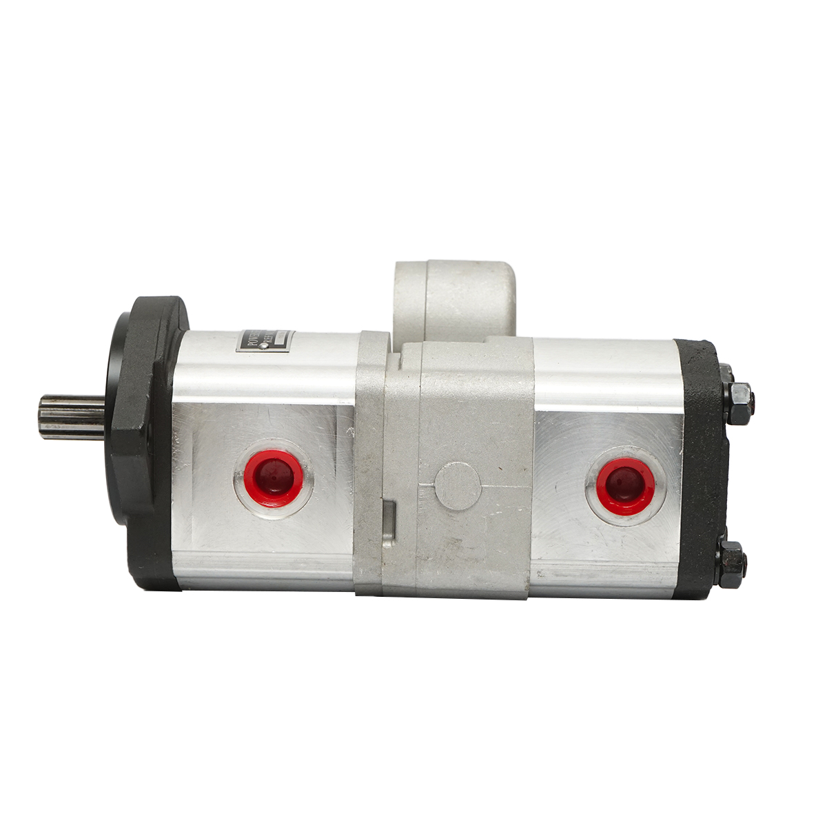 Pompa hidraulica dubla, debit 18+14cm3, sens rotatie spre dreapta pentru Massey Ferguson OEM 3800195M91 – imagine 2
