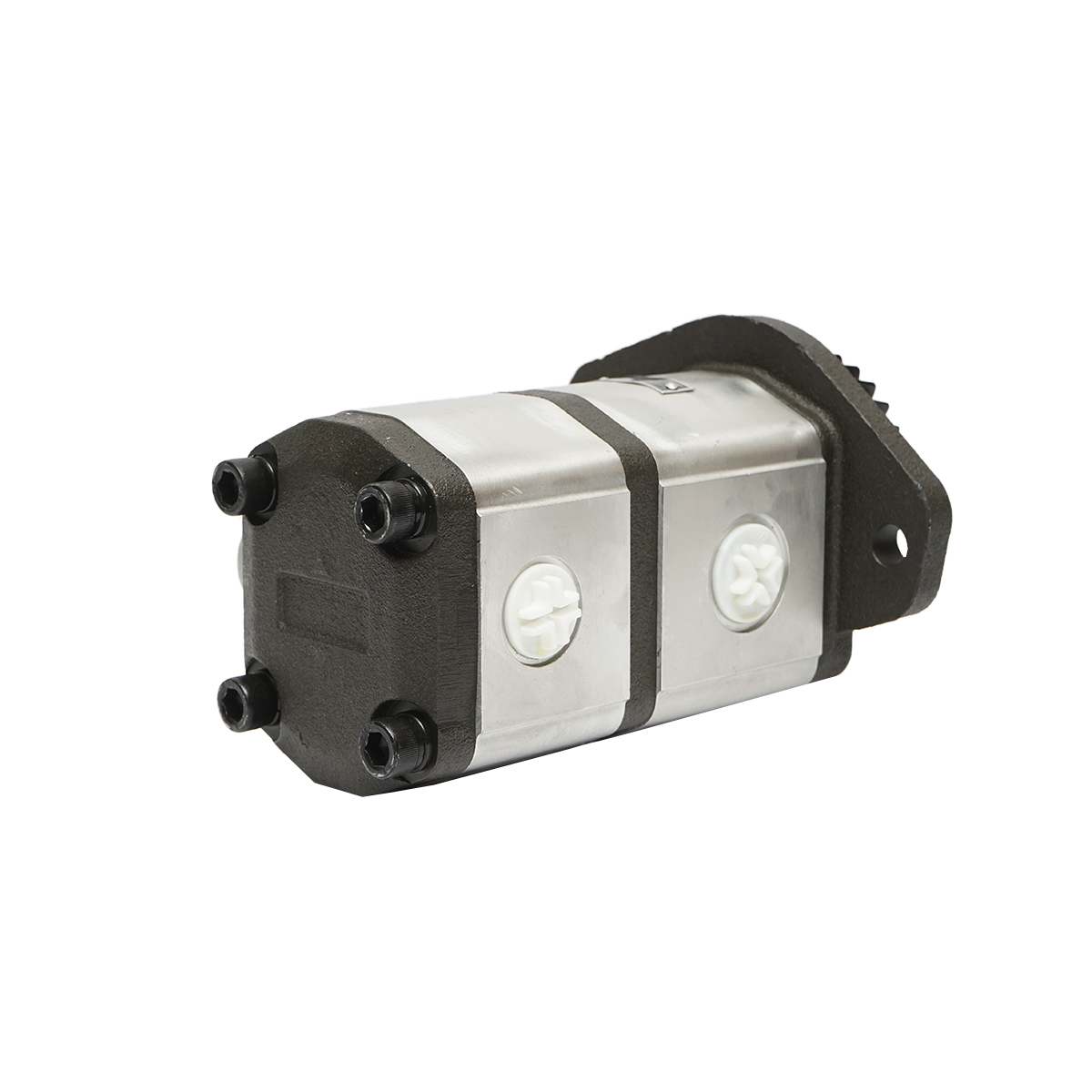 Pompa hidraulica dubla debit 28+12cm3, pinion 93.05mm, Z=31 pentru John Deere OEM RE72058, RE73947 – imagine 3