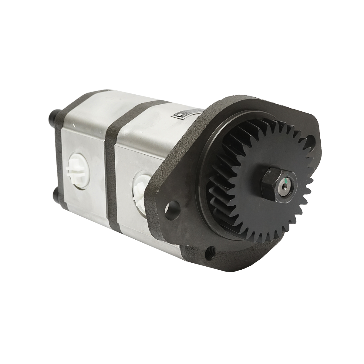 Pompa hidraulica dubla debit 28+12cm3, pinion 93.05mm, Z=31 pentru John Deere OEM RE72058, RE73947 – imagine 5
