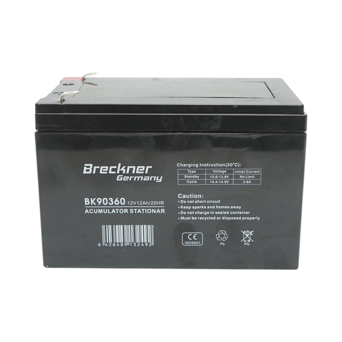 Baterie sistem solar cu gel 12V 12Ah 20HR, 152x99x96x102mm FC12-12 Breckner Germany