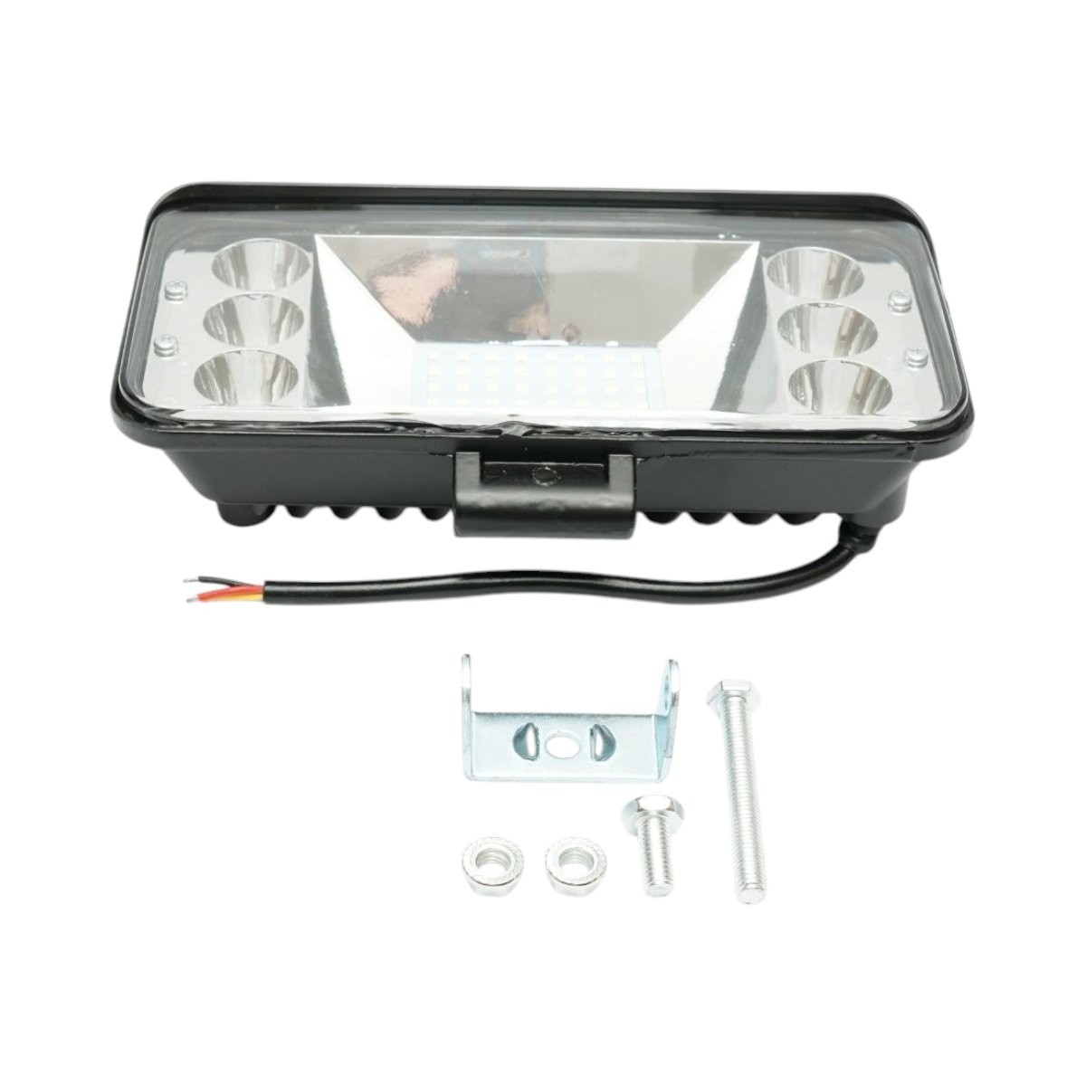 Proiector/lampa large LED 78W, 10-30V, 6 zone SPOT si o zona FLOOD cu oglinda 220x110x50mm Breckner Germany – imagine 2