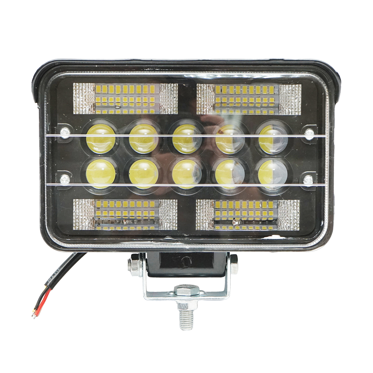 Proiector/lampa slim cu cozoroc 78W 4 zone SMD si 6 LED-uri cu lupa 10-30V 12V/24V Breckner Germany