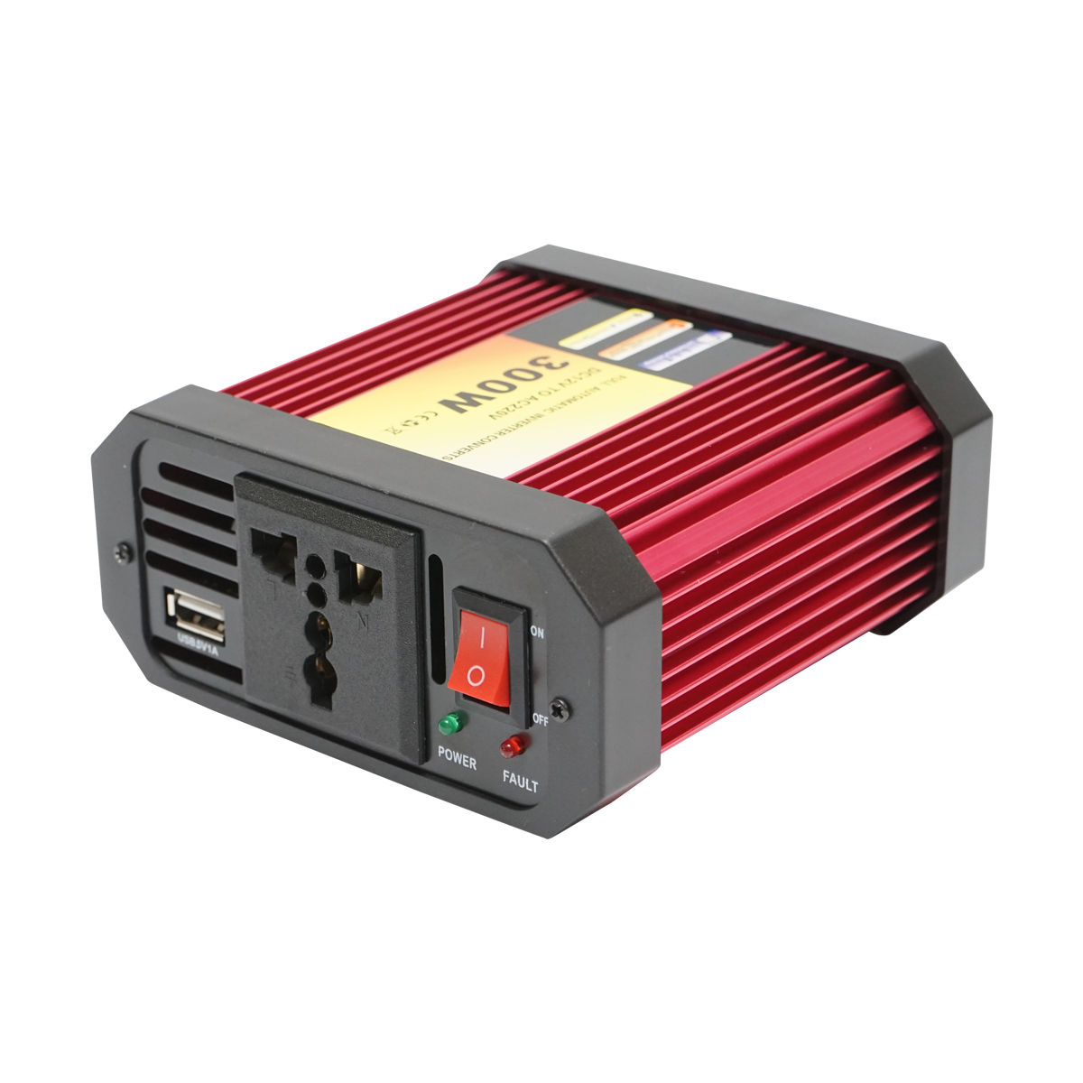 Invertor tensiune 12V-220V 300W cu USB Breckner Germany