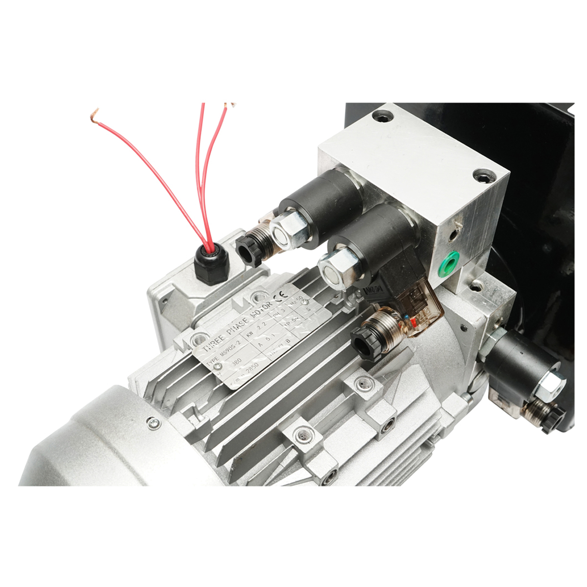 Pompa basculare hidraulica pentru elevator auto tip foarfeca 2.2Kw, 380V Breckner Germany – imagine 3