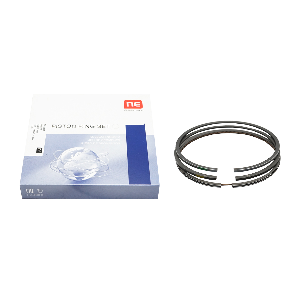 Segmenti NPR 105 x 3 x 2.5 x 3 mm Tractor Forestier motor Perkins, Massey Ferguson 105x3x2,5x3mm set/1 piston