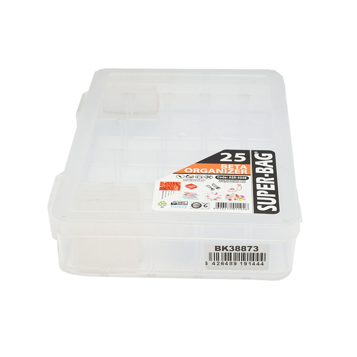 Cutie organizare sortare piese 230x166x43mm Breckner Germany – imagine 2