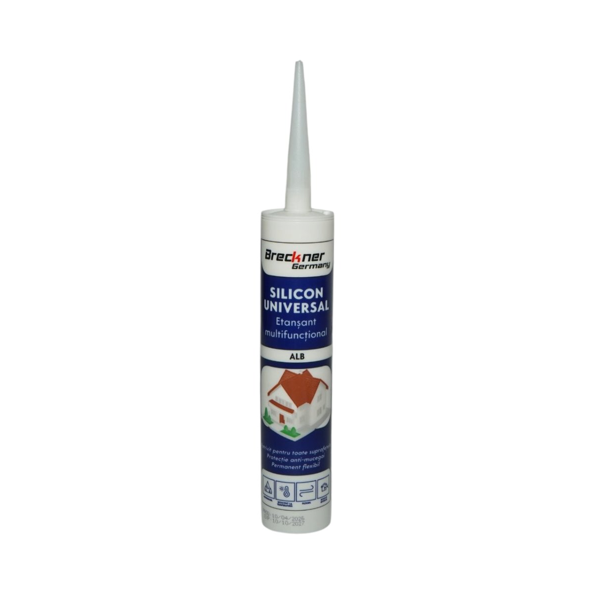 Silicon universal alb interior/exterior 300ml Breckner Germany