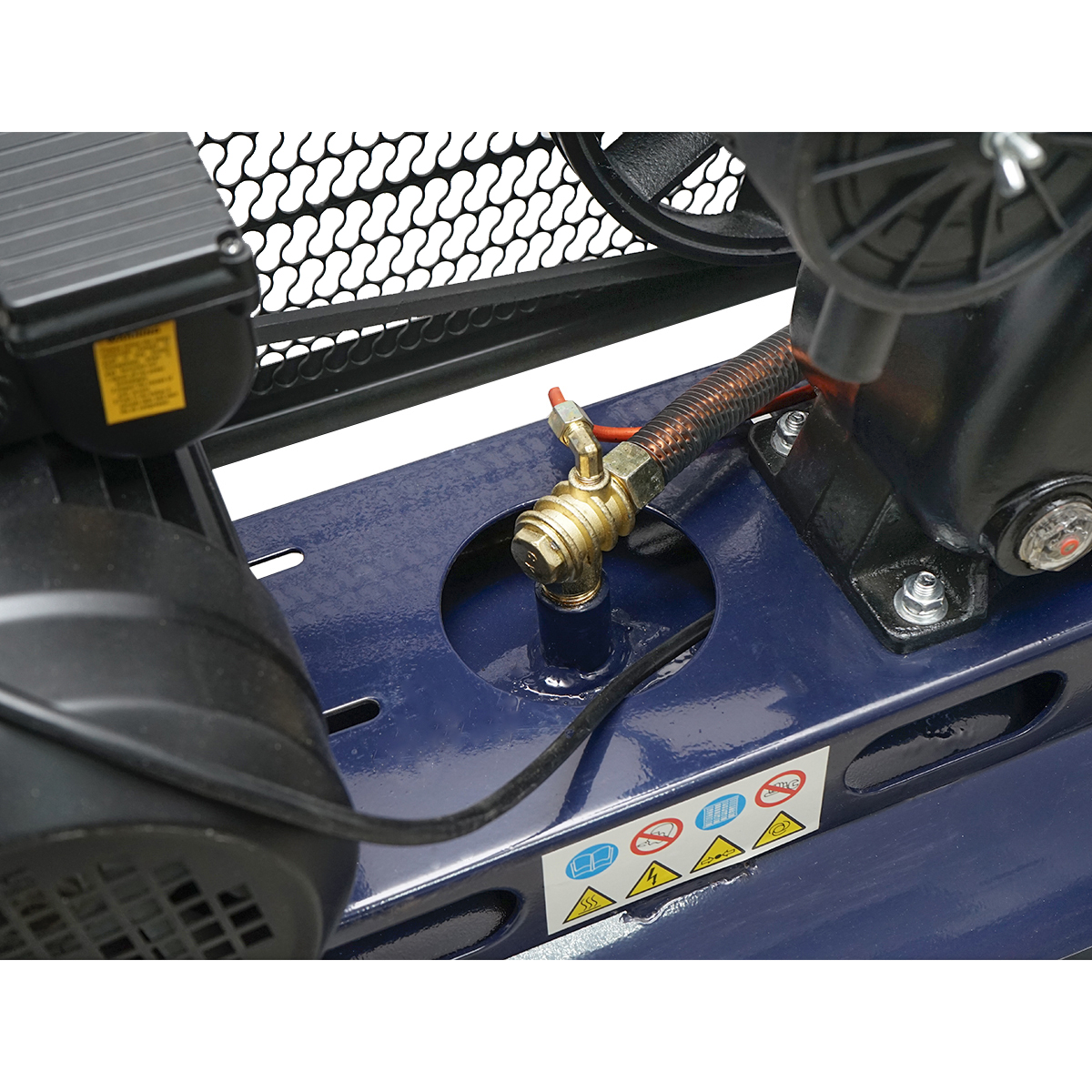 Compresor aer 1.5Kw 2Cp 220V butelie 100L Makute – imagine 8