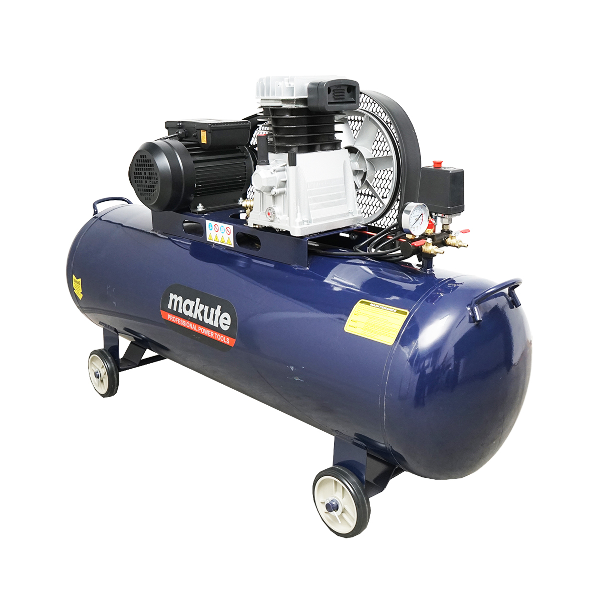 Compresor aer 2.2Kw 3Cp 220V butelie 200L Makute – imagine 2