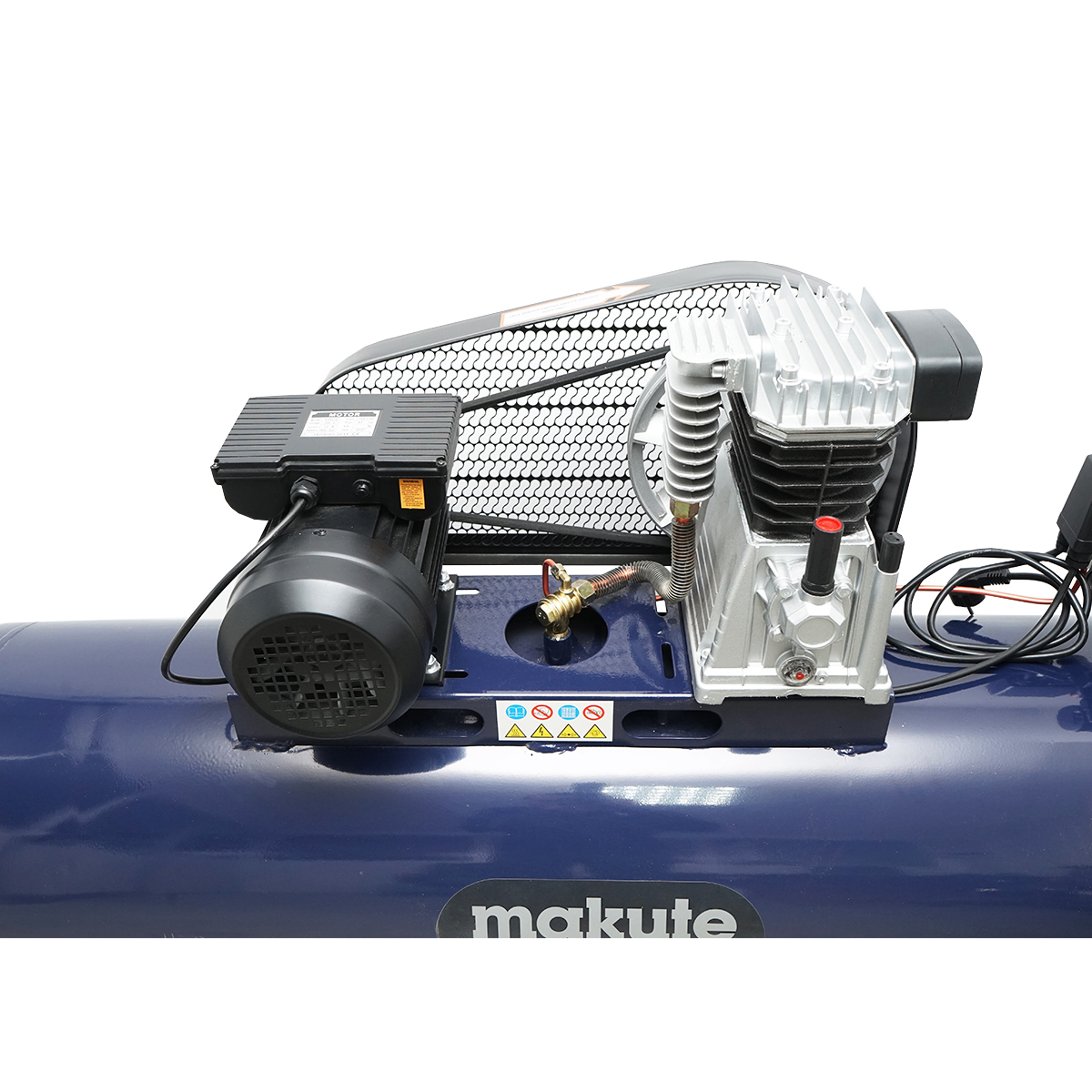 Compresor aer 2.2Kw 3Cp 220V butelie 200L Makute – imagine 8