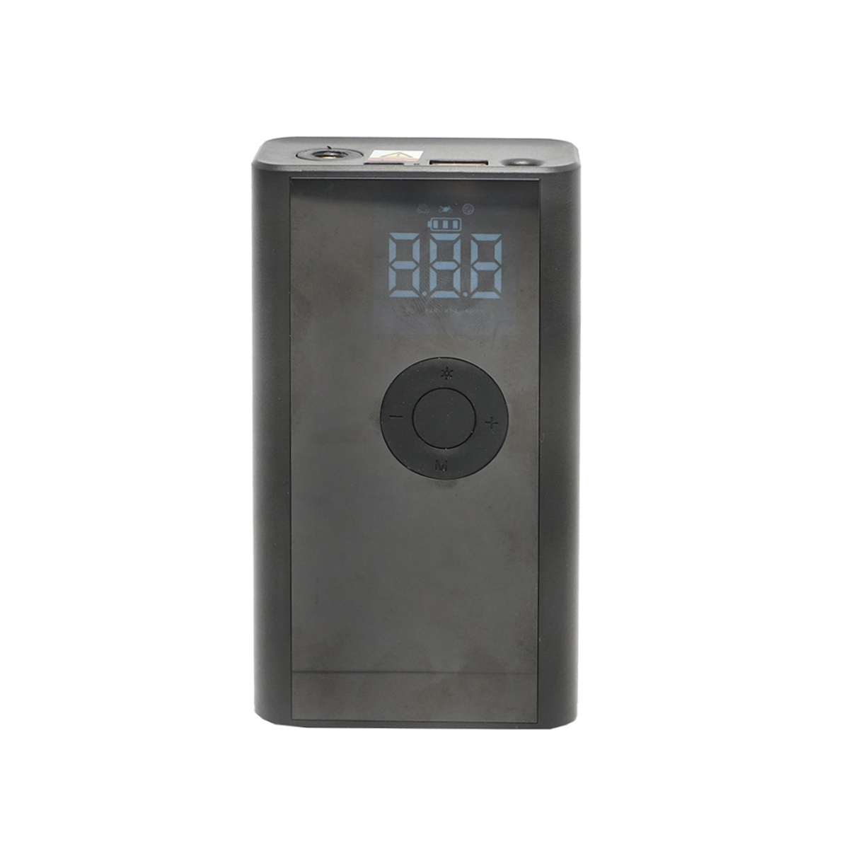 Compresor aer portabil negru 36W baterie 4000mA reincarcabila cu accesorii – imagine 3