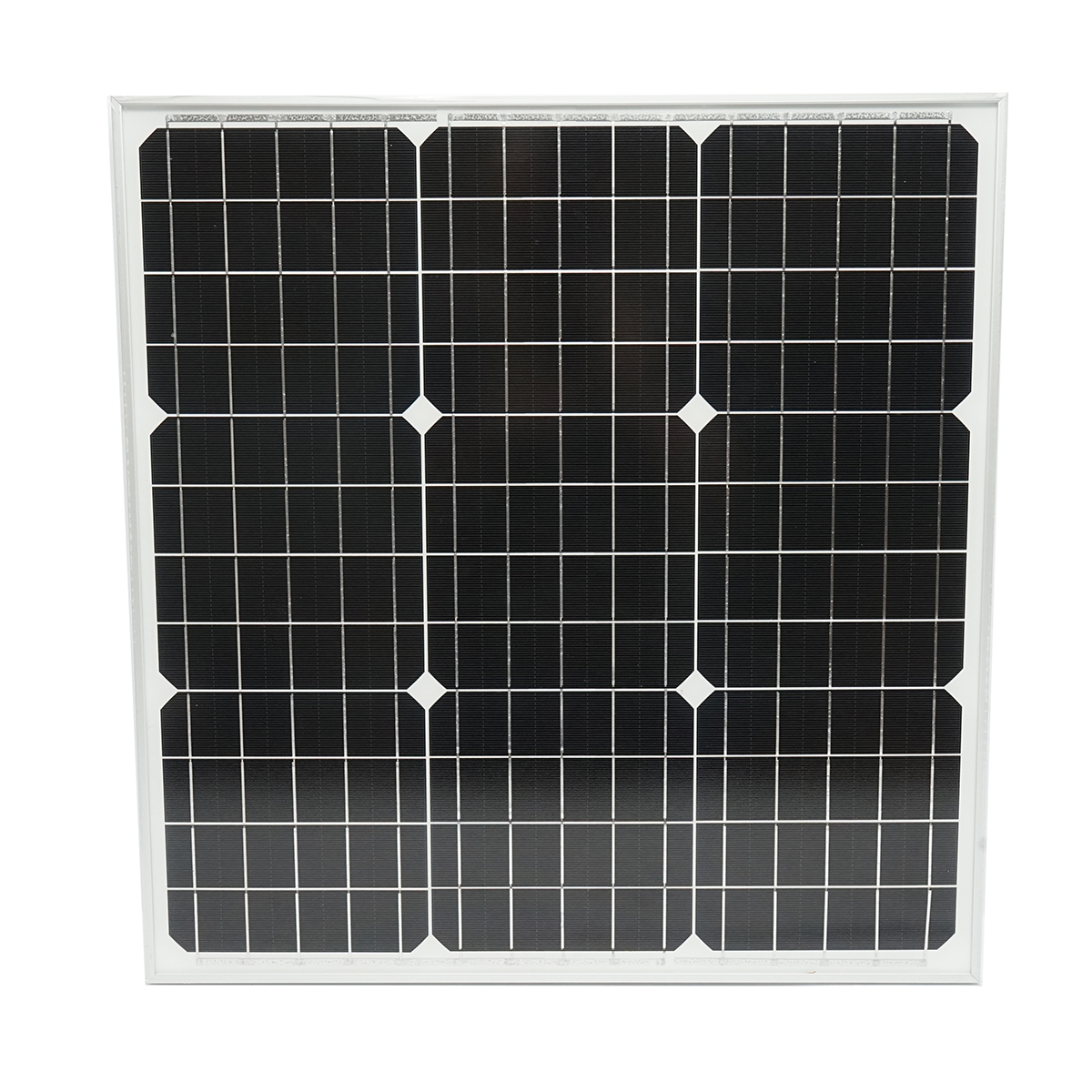 Panou solar 50W fotovoltaic monocristalin 19.8V si cablu de conectare 530x510x25mm