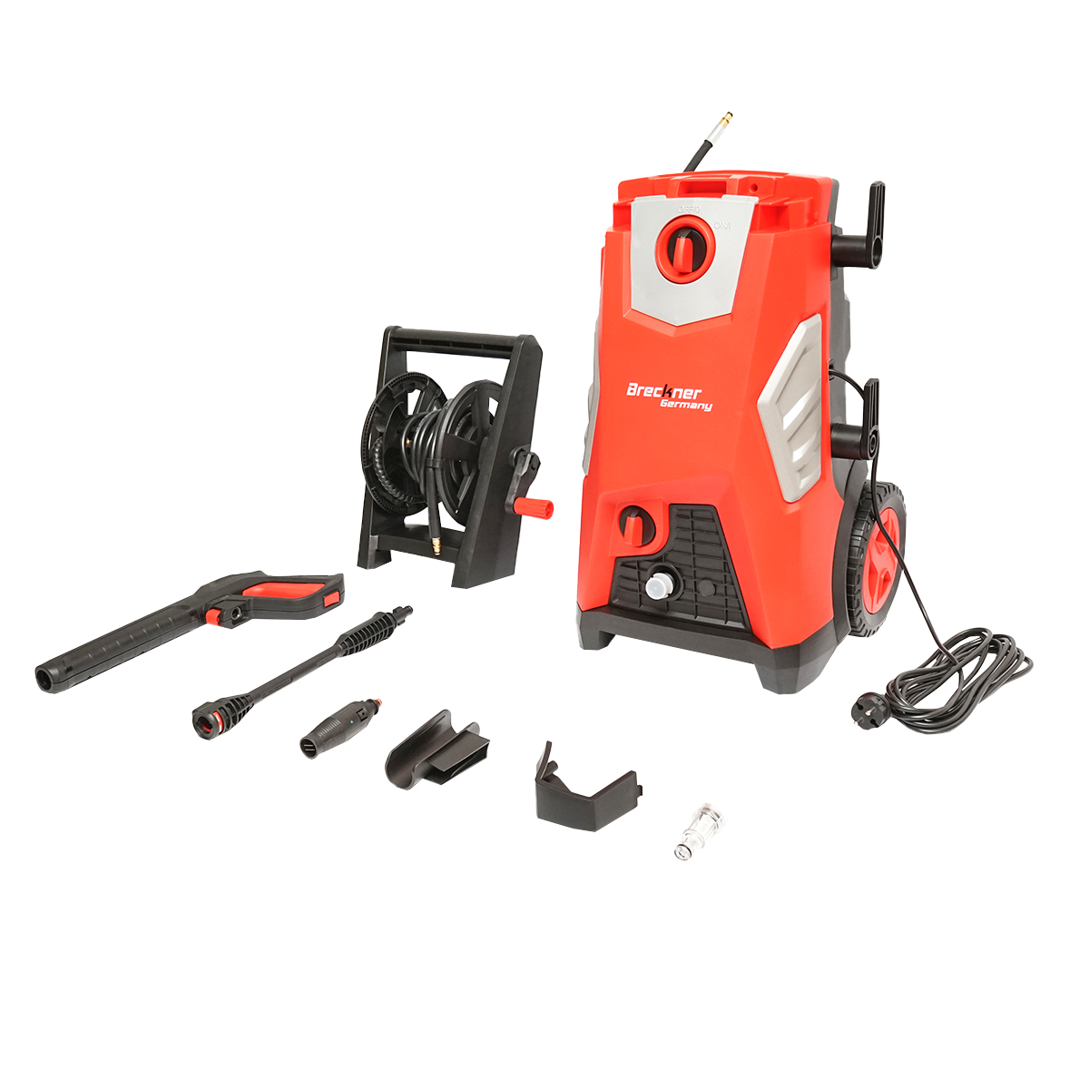 Aparat de spalat cu presiune 2200W, 160 bari, 5.6/min cu furtun si pistol Breckner Germany – imagine 2
