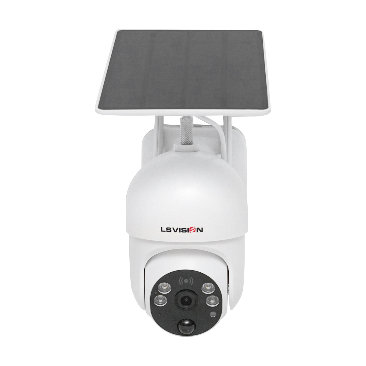 Camera supraveghere cu slot cartela sim 4G rotativa cu panou solar 3.5W, PTZ, 4G 1080P HD  – imagine 2