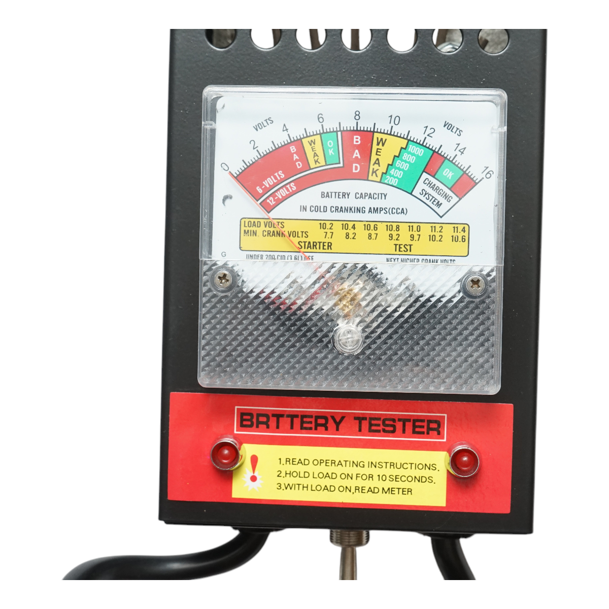Tester baterii analogic 6/12V, 200A Breckner Germany – imagine 6