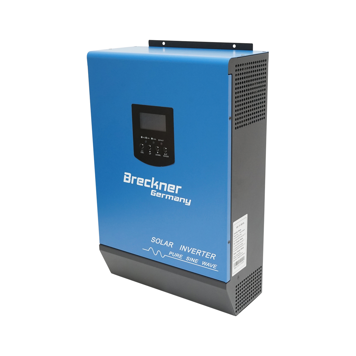 Sistem solar fotovoltaic cu invertor 5KW 220V ON-Grid Hibrid 48V, 105A MPPT Breckner Germay – imagine 3