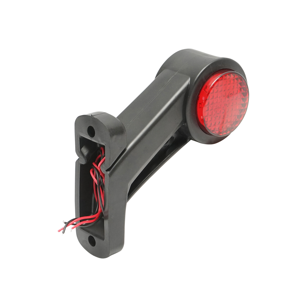 Set lampi laterale de gabarit cu LED 12-24V, rosu-alb, PVC elastic Breckner Germany – imagine 4