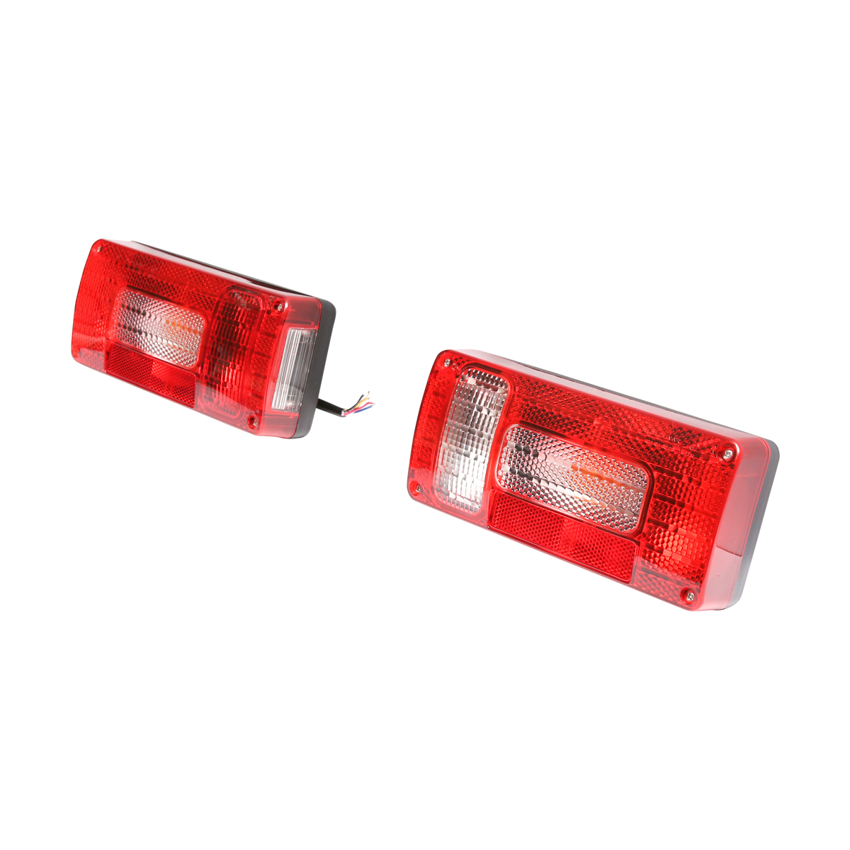 Set lampi remorca E-mark 220x100x57mm 12V Breckner Germany – imagine 3