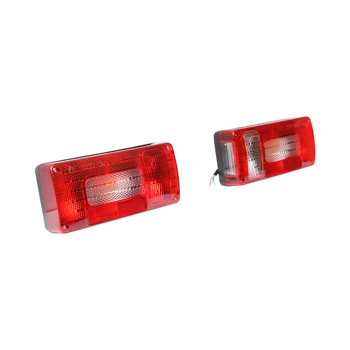 Set lampi remorca E-mark 220x100x57mm 12V Breckner Germany – imagine 4