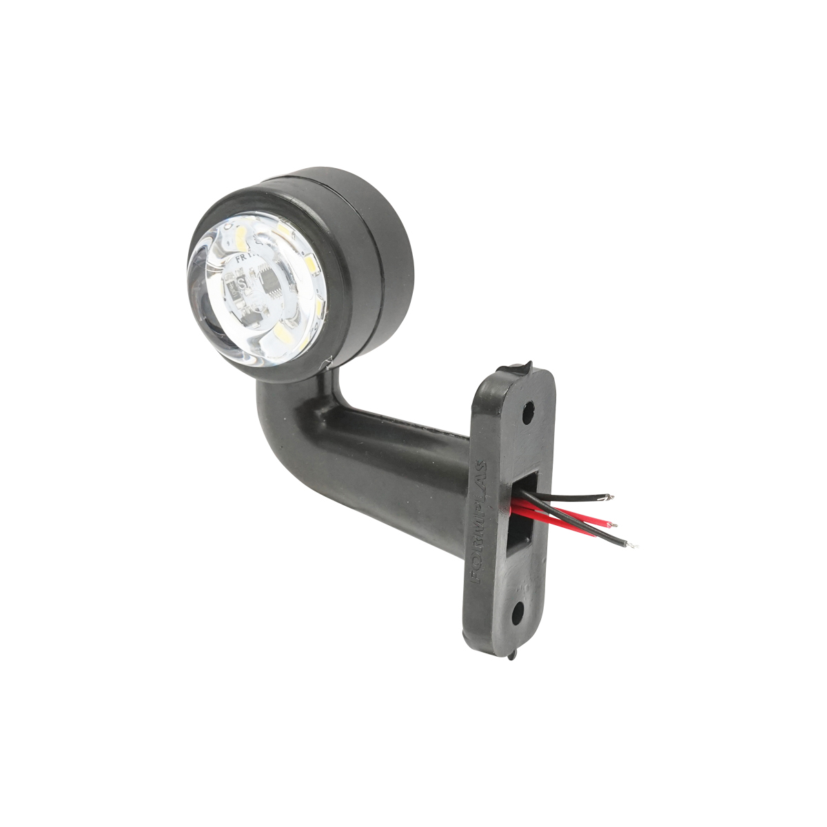 Set lampi rotative gabarit cu brate LED alba-rosu 12-24V FR1103 Breckner Germany – imagine 3