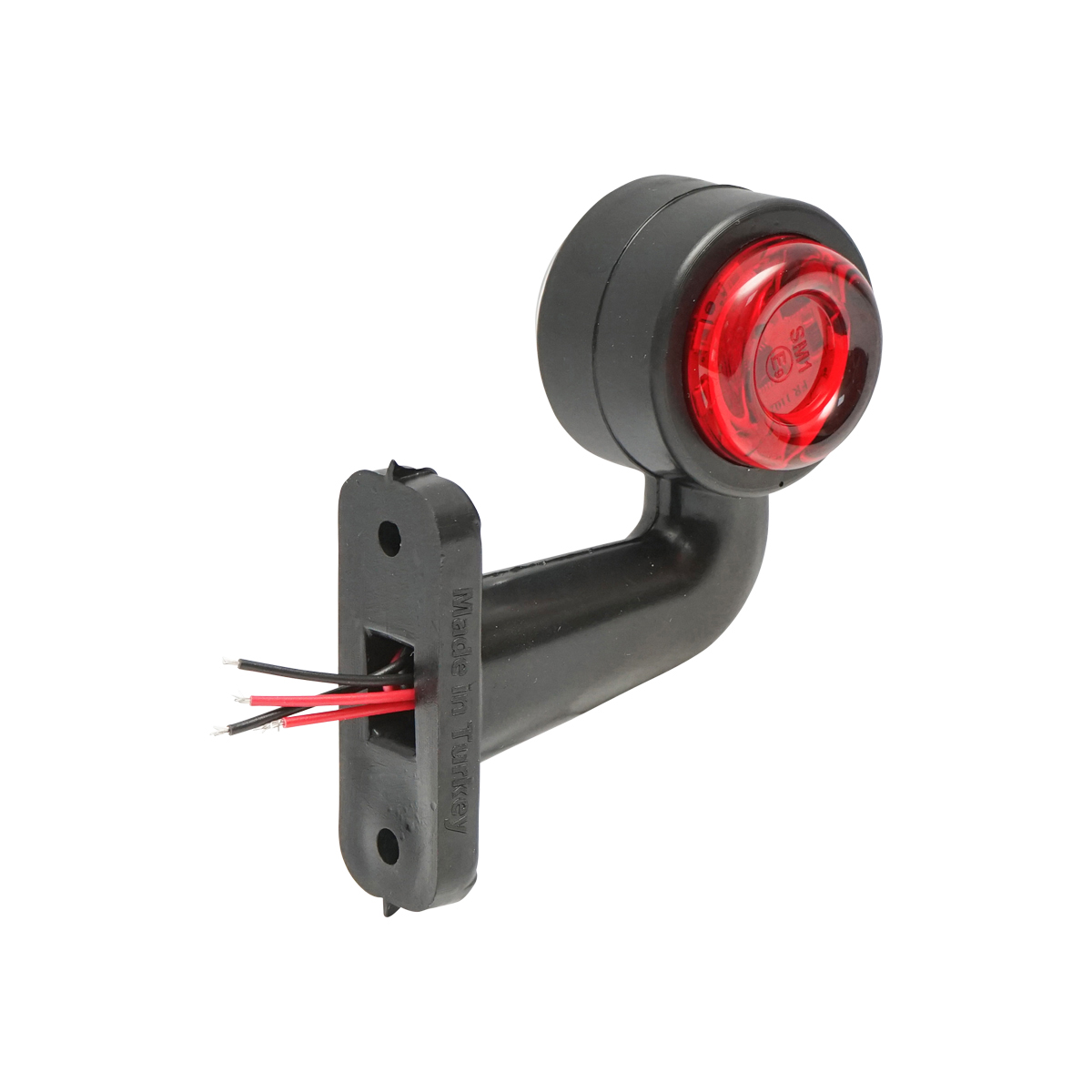 Set lampi rotative gabarit cu brate LED alba-rosu 12-24V FR1103 Breckner Germany – imagine 4