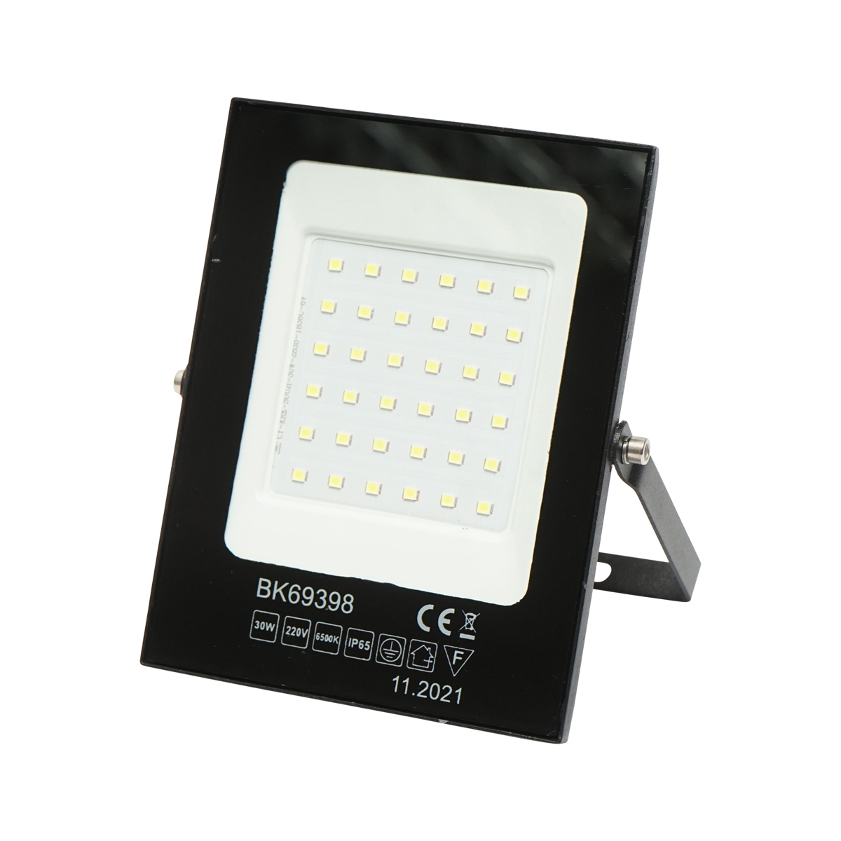 Proiector LED 30W, 220V, 6500K, IP65 negru 141x11x13mm Breckner Germany