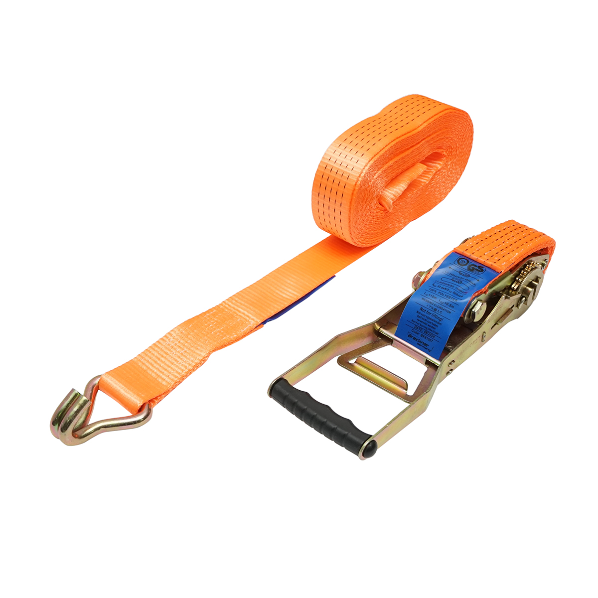 Chinga ancorare marfa 10mx50mm 5T (clichet dublu ERGO) Breckner Germany – imagine 2