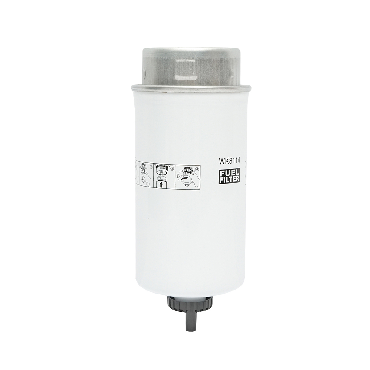 Filtru combustibil pentru Fiat, Case IH, Valtra, Ford P551425, WK8120, XN193 Breckner Germany