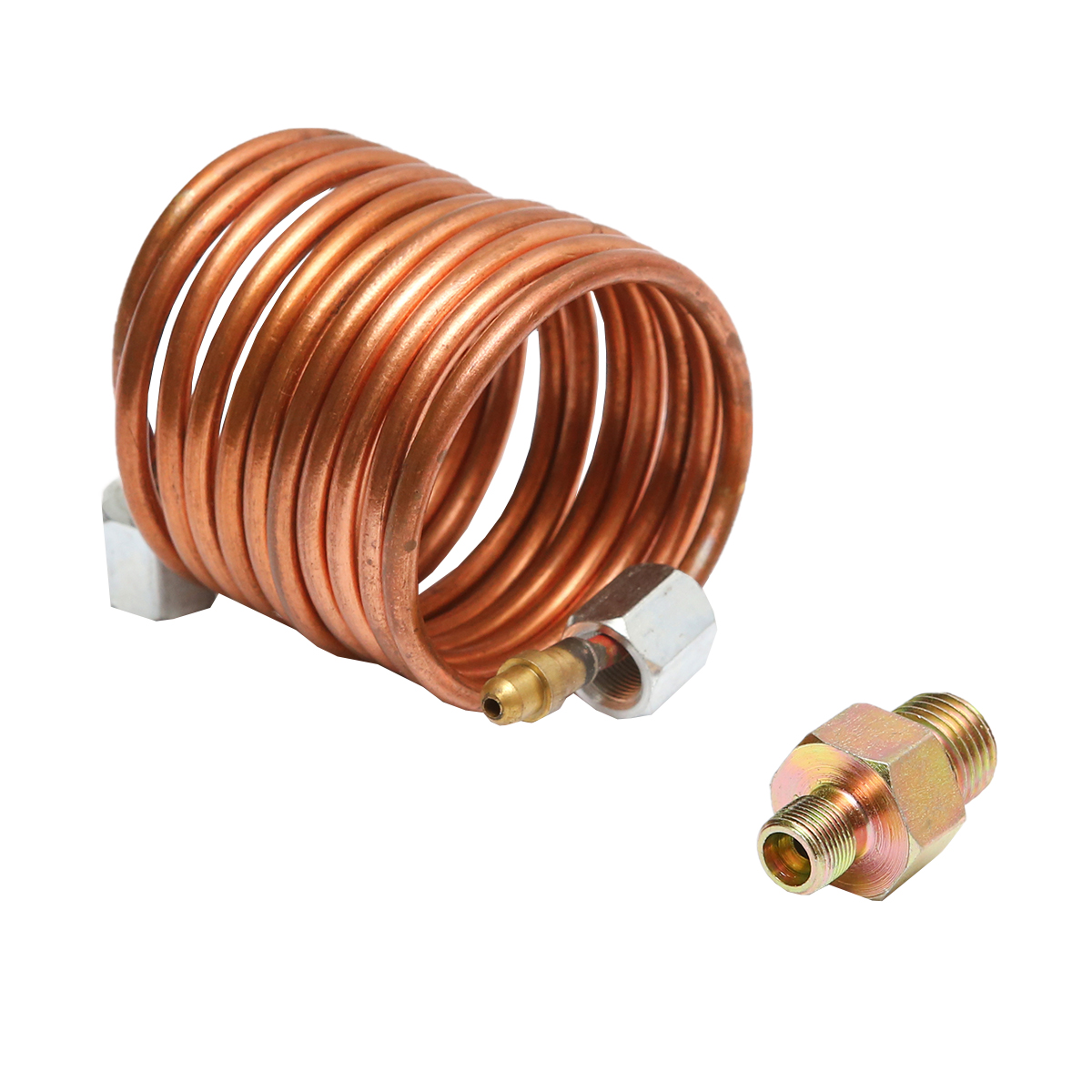 Conducta cupru manometru ulei cu reductie si nipluri conice la etansare UTB U-650