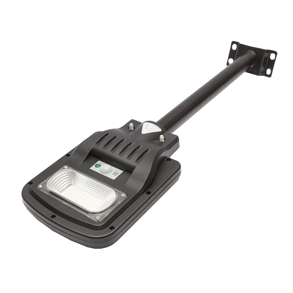 Lampa solara LED iluminat stradal 50W, 6500K, IP65 cu panou solar si prindere pe stalp Breckner Germany