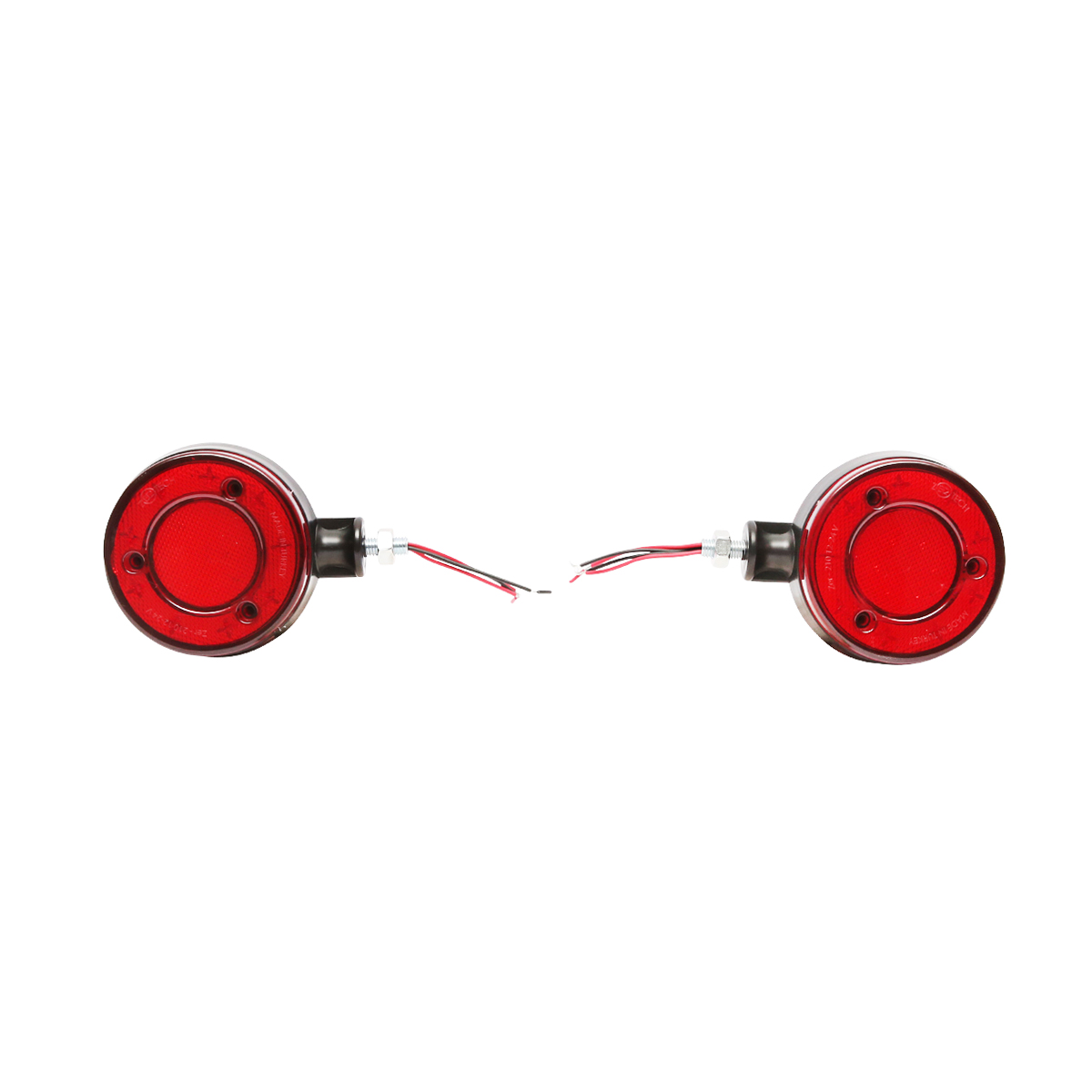 Lampa gabarit LED 12/24V pentru oglinda camion rosu/portocaliu FR0331RY Breckner Germany – imagine 2