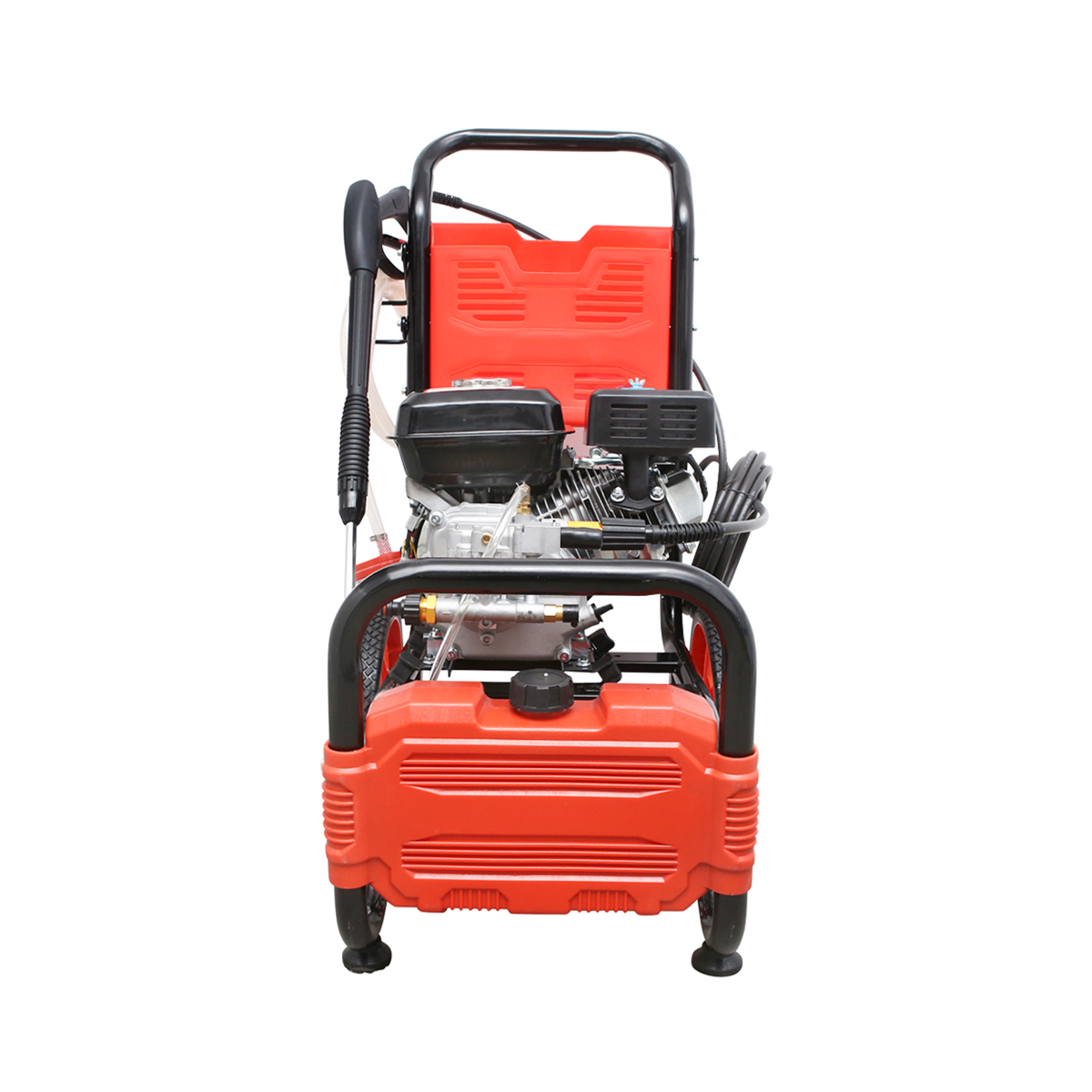 Aparat de spalat cu presiune pe benzina 7CP, 200 Bar, debit 500l/H cu furtun si pistol Breckner Germany – imagine 3