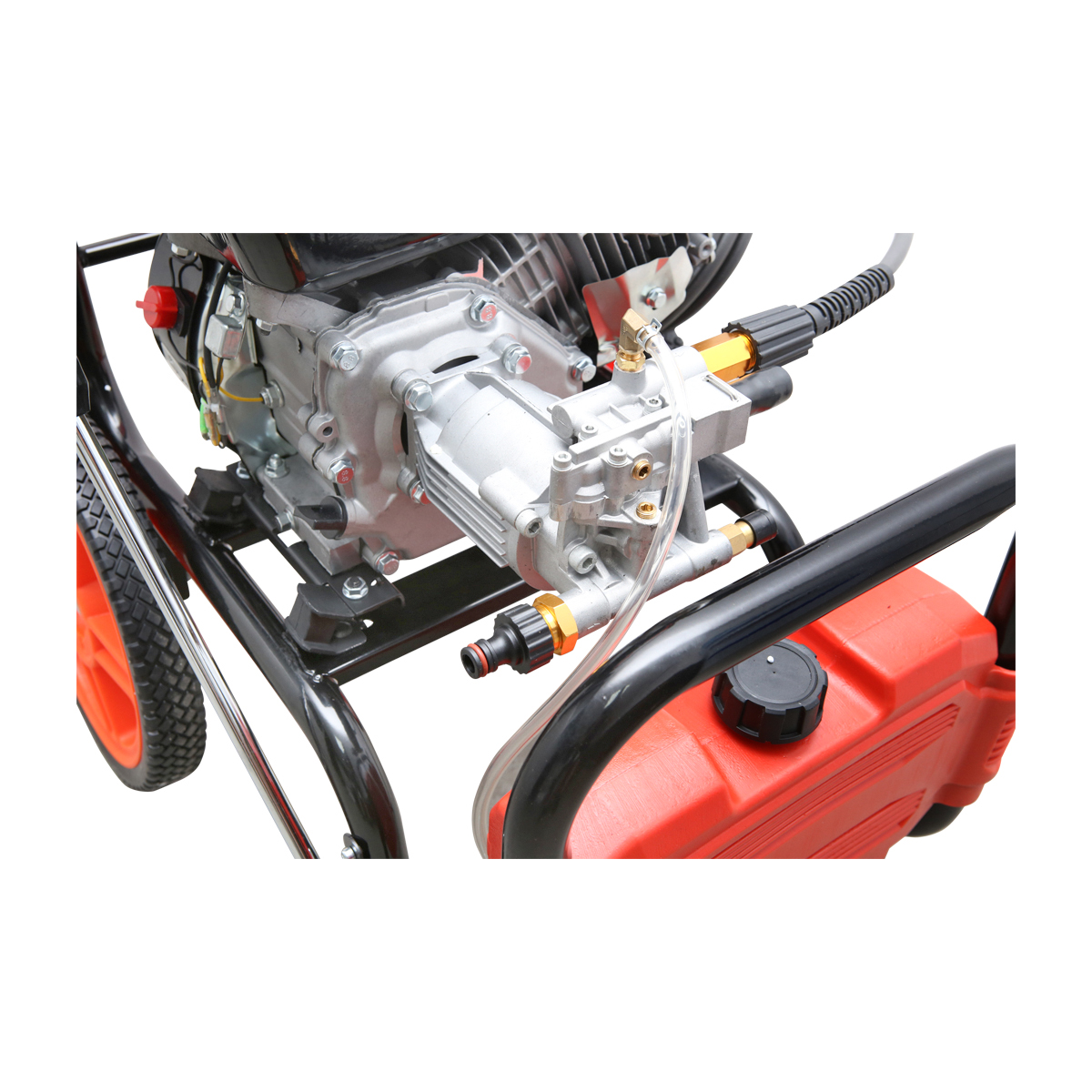 Aparat de spalat cu presiune pe benzina 7CP, 200 Bar, debit 500l/H cu furtun si pistol Breckner Germany – imagine 4