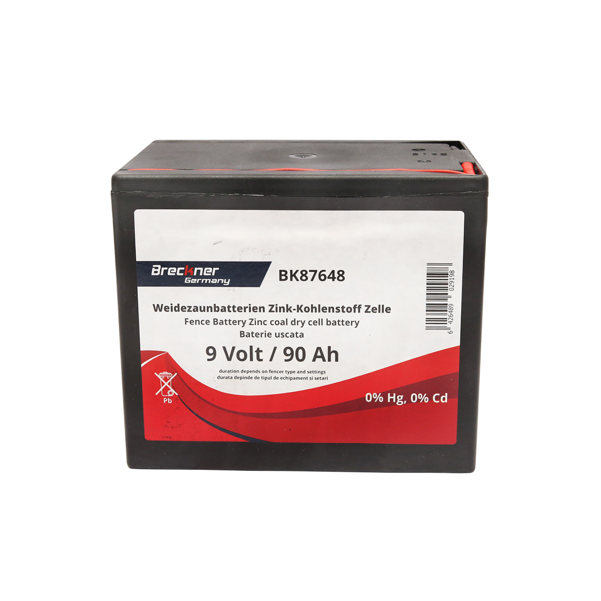Aparat generator impulsuri 12V 0.7 Joule 10 km cu baterie uscata 9V/90Ah Breckner Germany – imagine 2