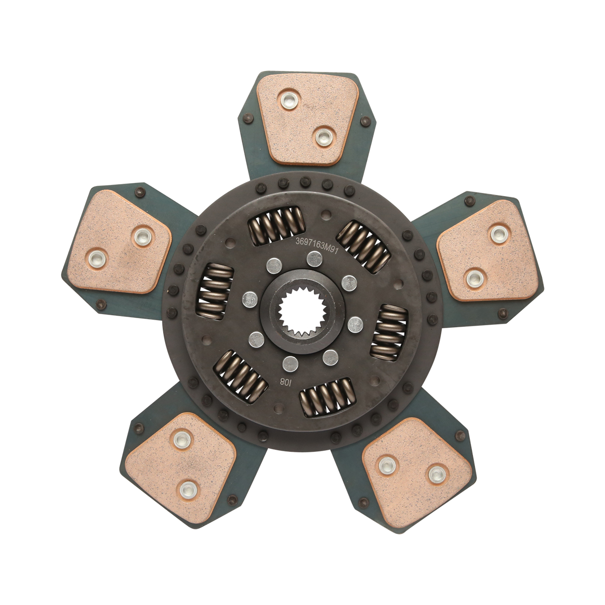 Disc ambreiaj pentru Massey Ferguson cod OEM 3697163M91, 3701009M91, 331015810, 1862586001 Breckner Germany