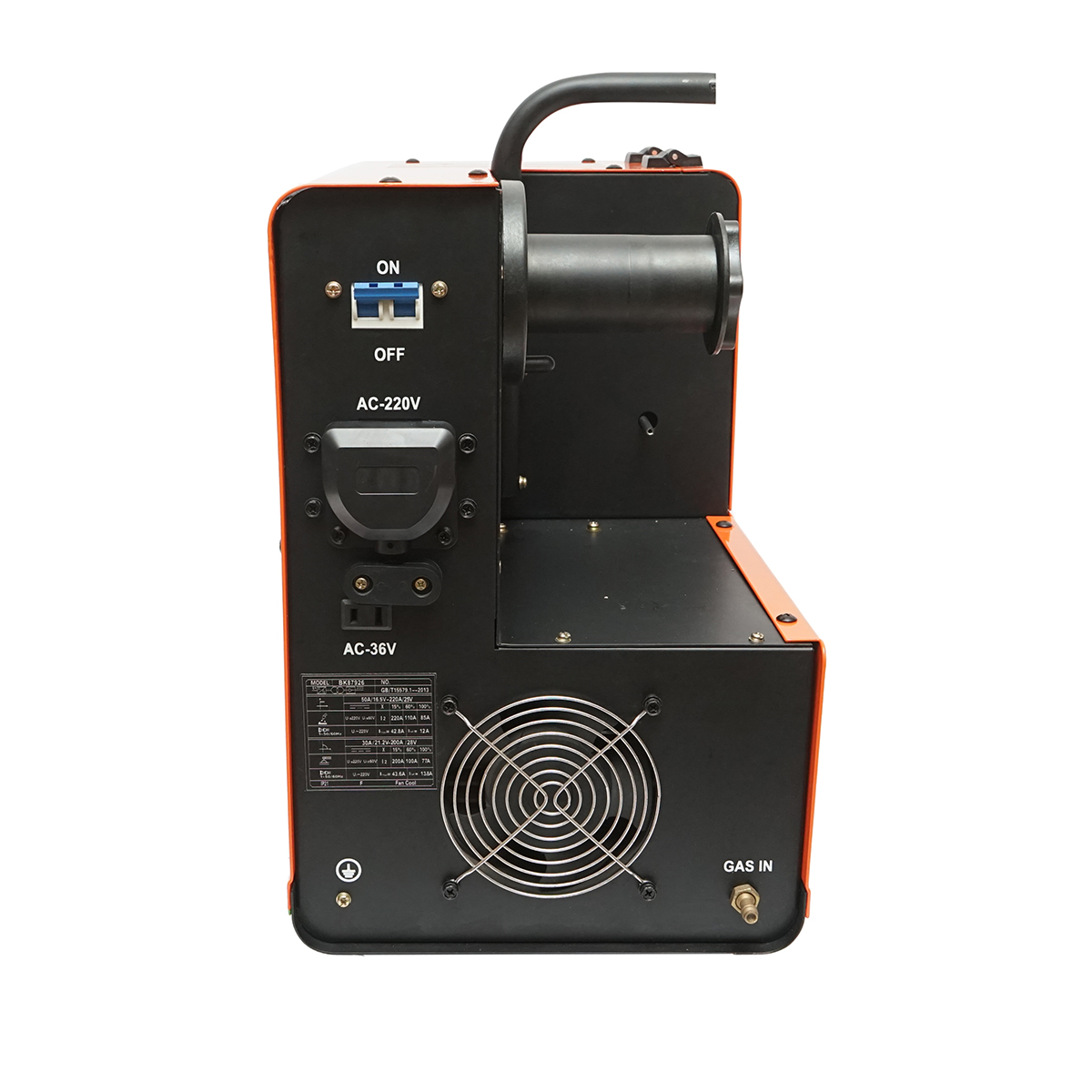 Aparat de sudura cu sarma cu gaz si electrod MIG-MAG 220A-1.0, 10.3 KVA Breckner Germany – imagine 5