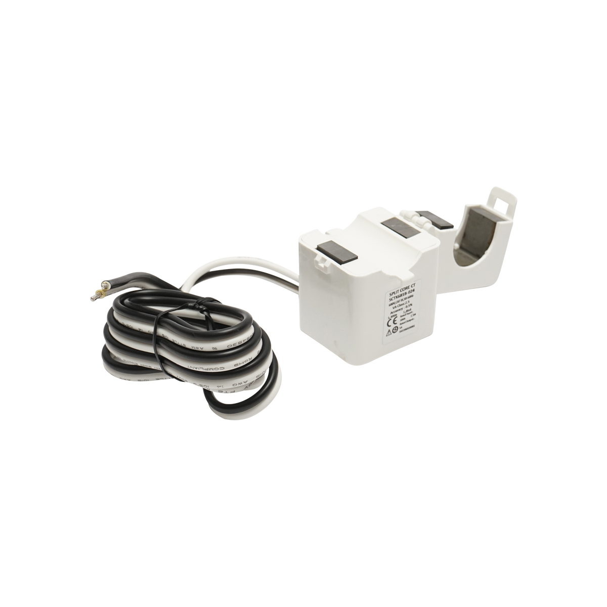 Kit releu putere DFUN DFPM93 smart meter, trifazic 3x220-380V, 6400imp/Kwh cu siguranta digitala, transformator Split Core 600V, 300A/5A, 50-60Hz – imagine 5