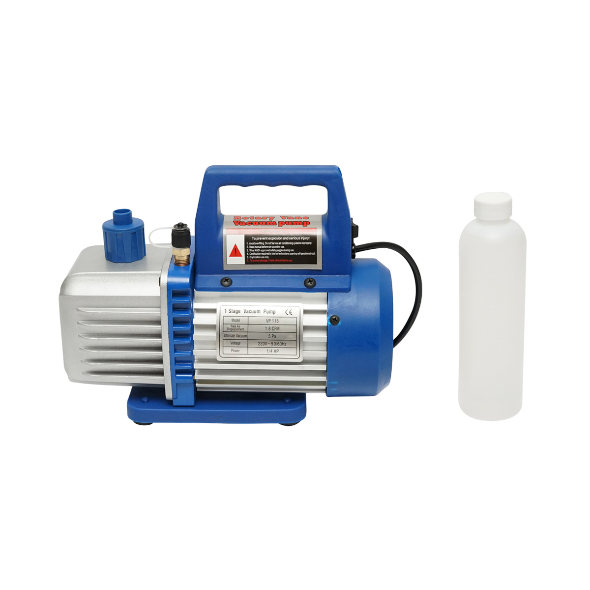 Pompa vid, vacuum VP115 pentru instalatii frigorifice 42l/min Breckner Germany
