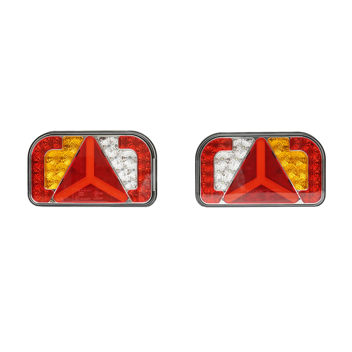 Set lampi spate Led pentru remorca 12-24V, 235x140x38mm Breckner Germany