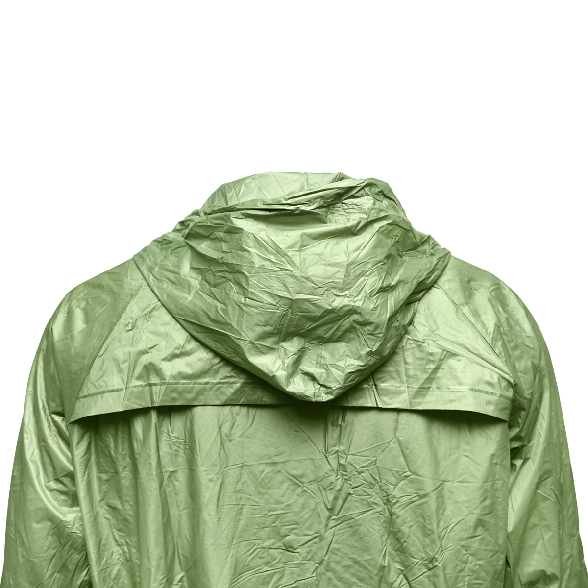 Pelerina cu gluga impermeabila M din PVC, 2 buzunare, inchidere cu capse, verde inchis Breckner Germany – imagine 4