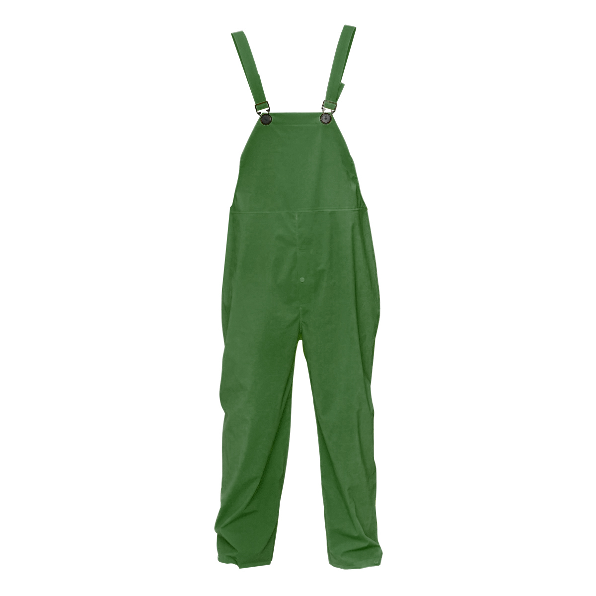 Costum impermeabil L cu gluga si salopeta din poliester si PVC, verde Breckner Germany – imagine 2