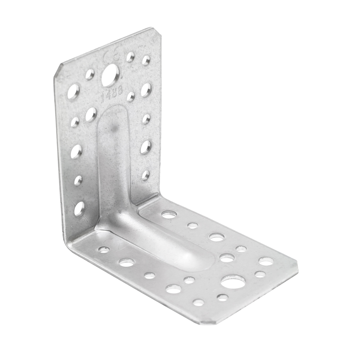 Vinclu cu intaritura 90x90x65x2.5mm pentru prinderi panouri solare acoperis din tabla