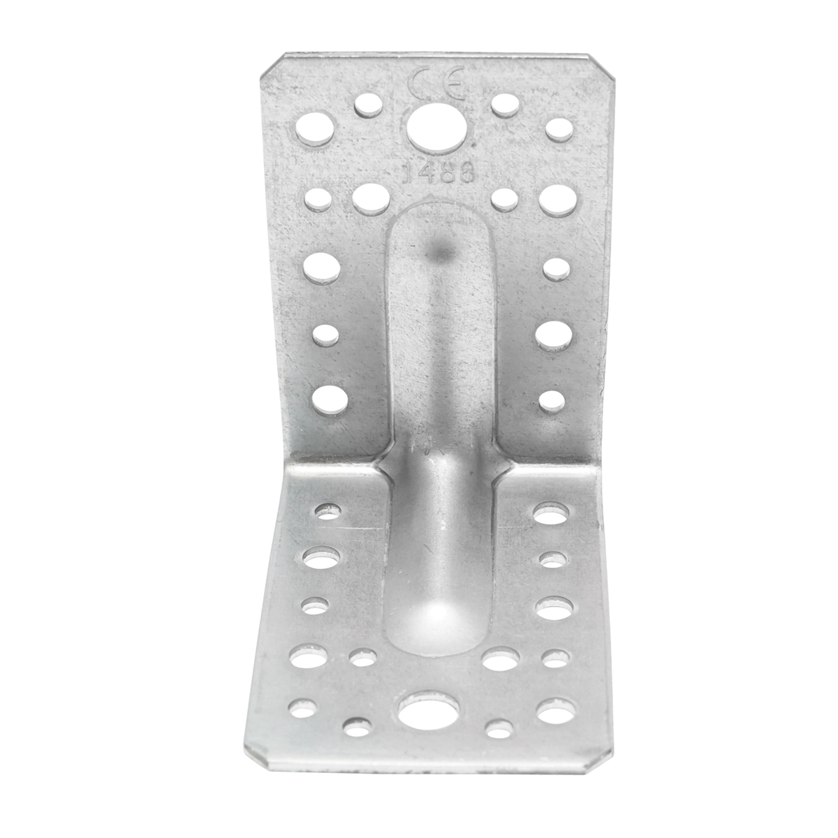 Vinclu cu intaritura 90x90x65x2.5mm pentru prinderi panouri solare acoperis din tabla – imagine 4