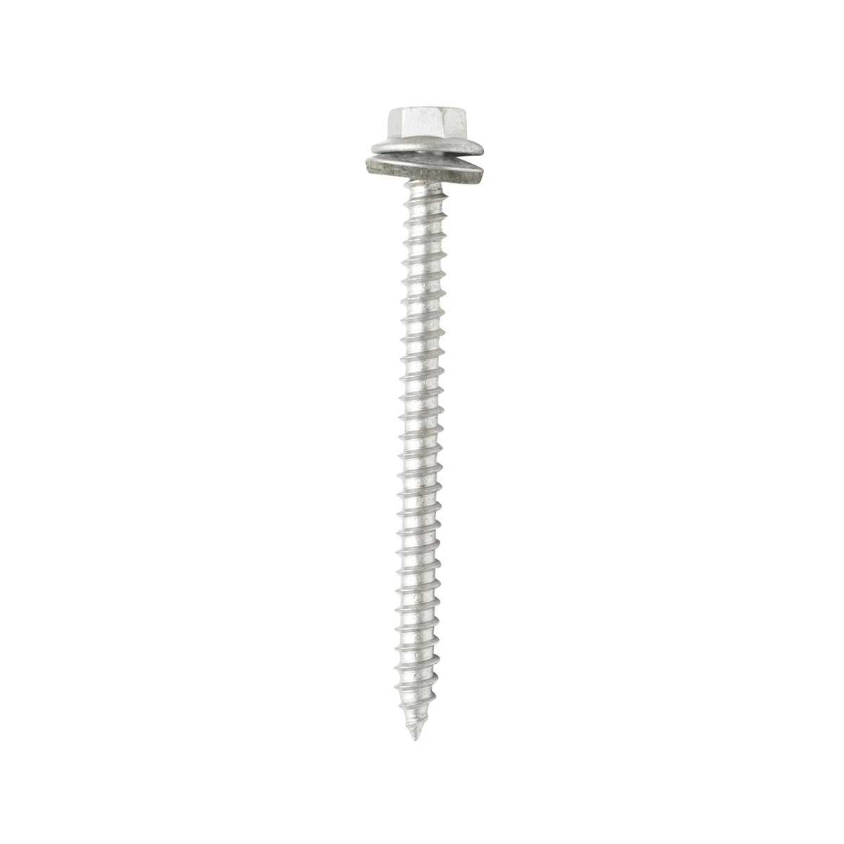 Surub autoforant cu cu saiba si cap hexagonal 6x80mmx20 buc Breckner Germany – imagine 3