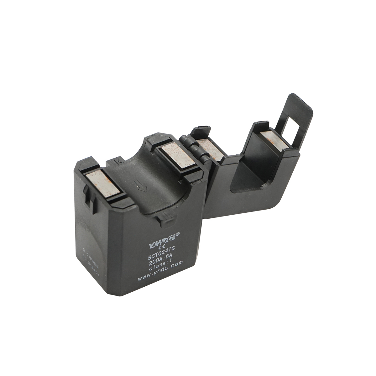 Kit releu smart meter trifazic 3x400-690V/50Hz, 6400imp/Kwh cu siguranta digitala 200A/5A 35 mm – imagine 8