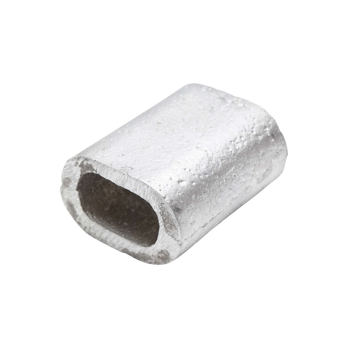 Ferula / bucsa de presare din aluminiu pentru cablu troliu 14 mm